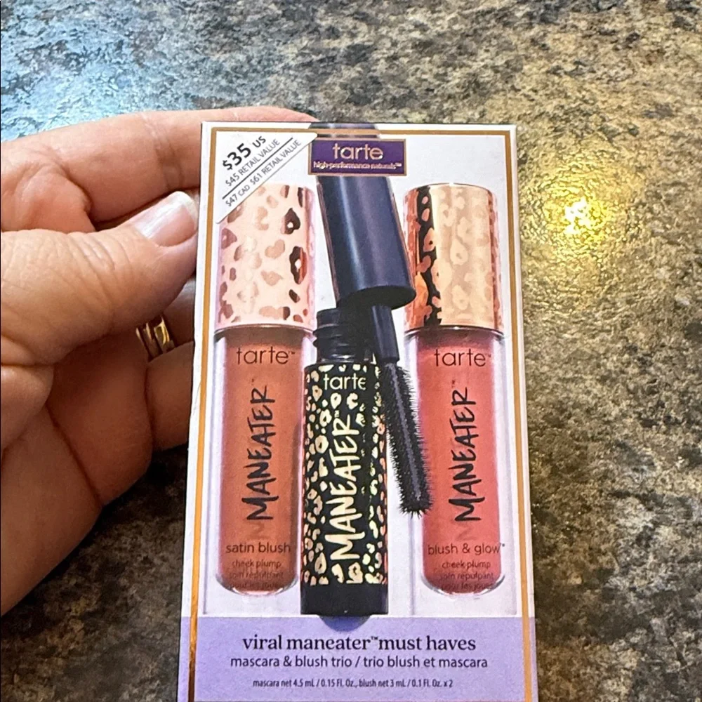 Tarte Viral Maneater Must Haves Mascara and Blush Trio